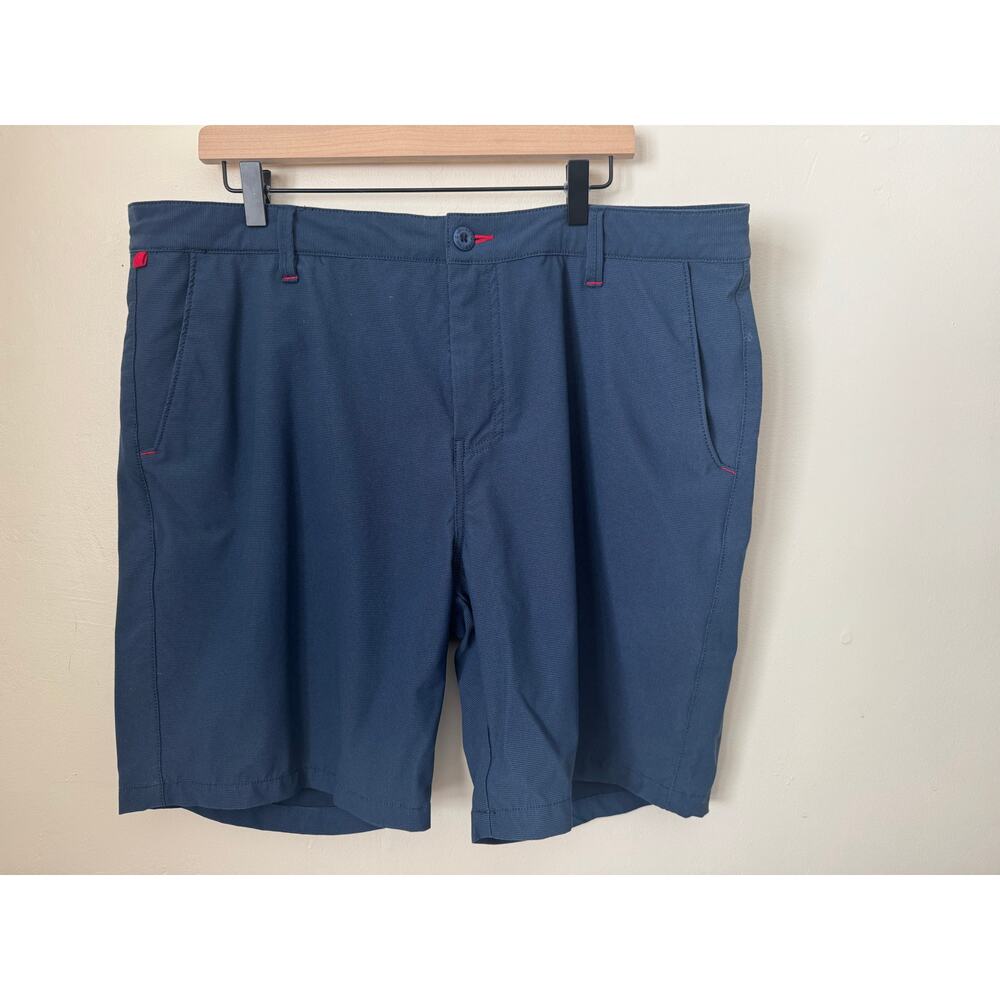 Halsey Los Angeles Men’s Blue Shorts Size 40 Zip Pockets Casual
